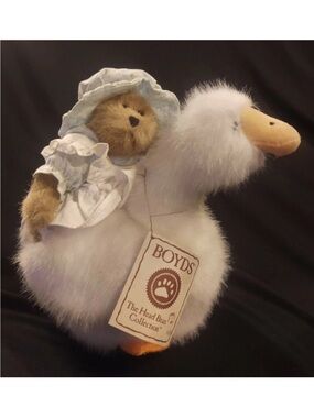 2002 MOTHER GOOSEBERRY 10” BOYD BEAR PLUSH WITH TAG BEARY TALES